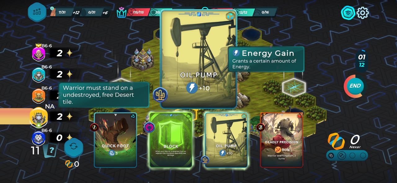 Card details